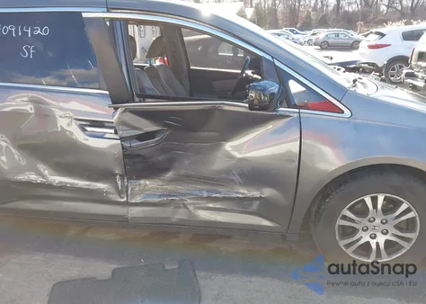 2012 Honda Odyssey Ex-L from USA, damaged, VIN 5FNRL5H64CB023842